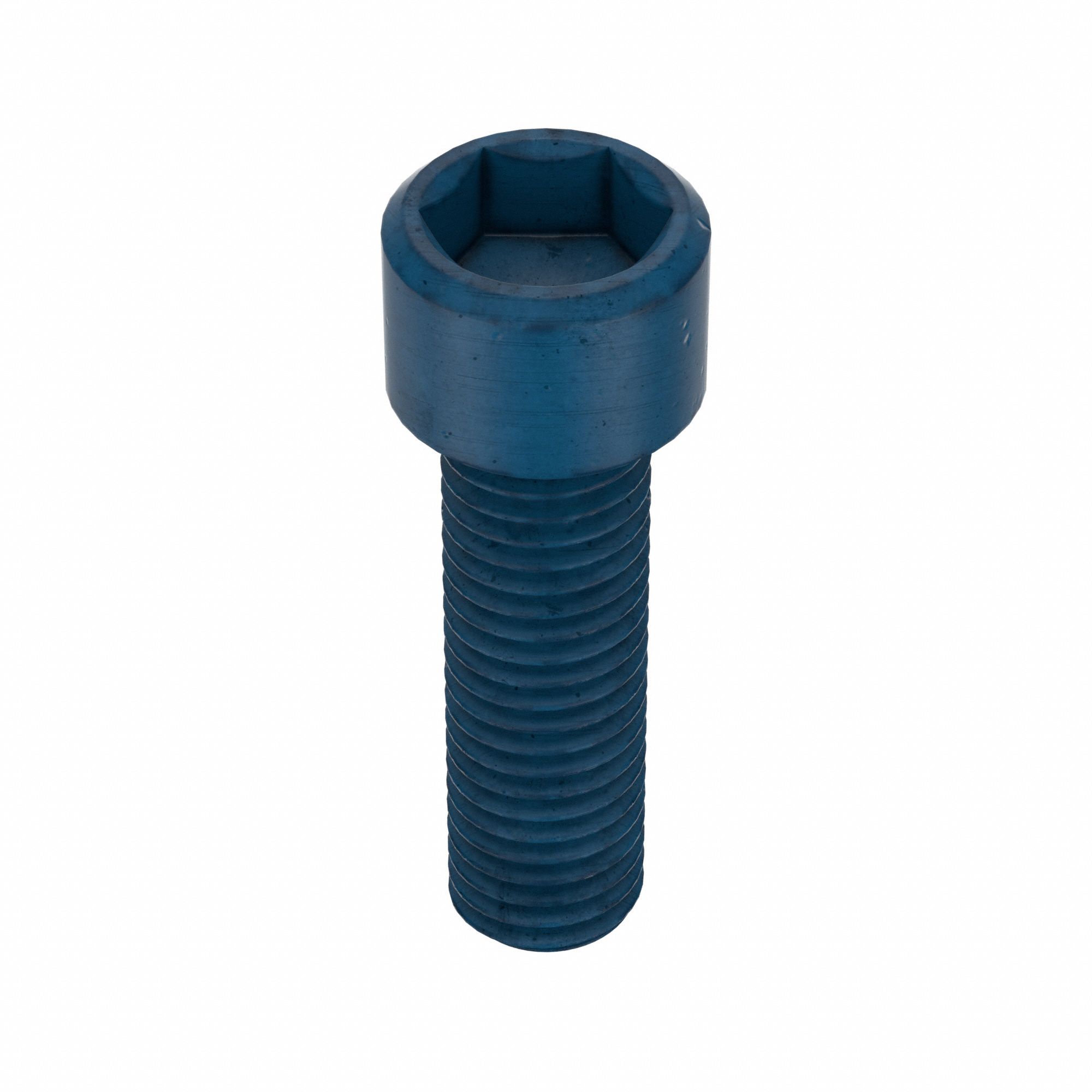Socket Head Cap Screw: M12x1.75 Thread Size, 40 mm Lg, Std, Blue Phosphate, Alloy Steel, 10 PK