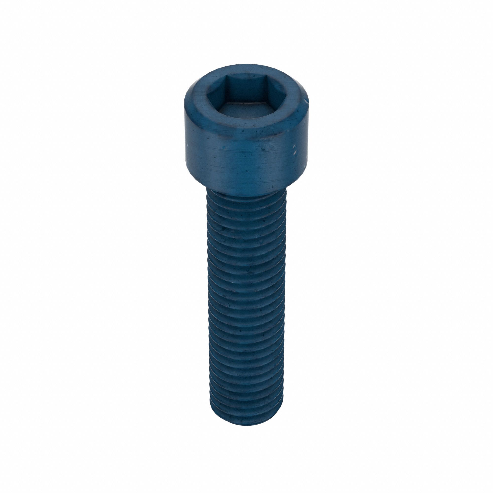 Socket Head Cap Screw: M12x1.75 Thread Size, 50 mm Lg, Std, Blue Phosphate, Alloy Steel, 10 PK