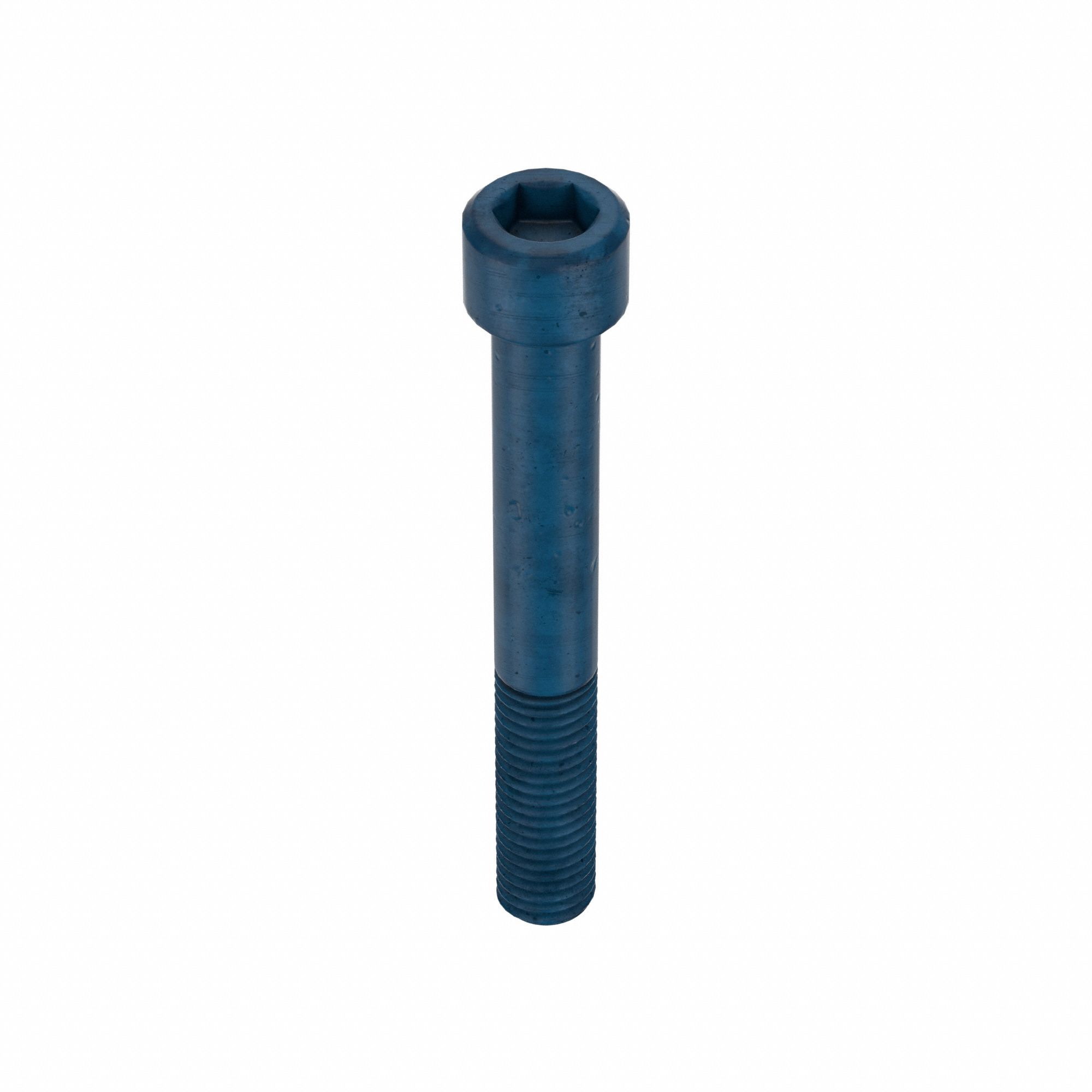 Socket Head Cap Screw: M12x1.75 Thread Size, 90 mm Lg, Std, Blue Phosphate, Alloy Steel, 10 PK