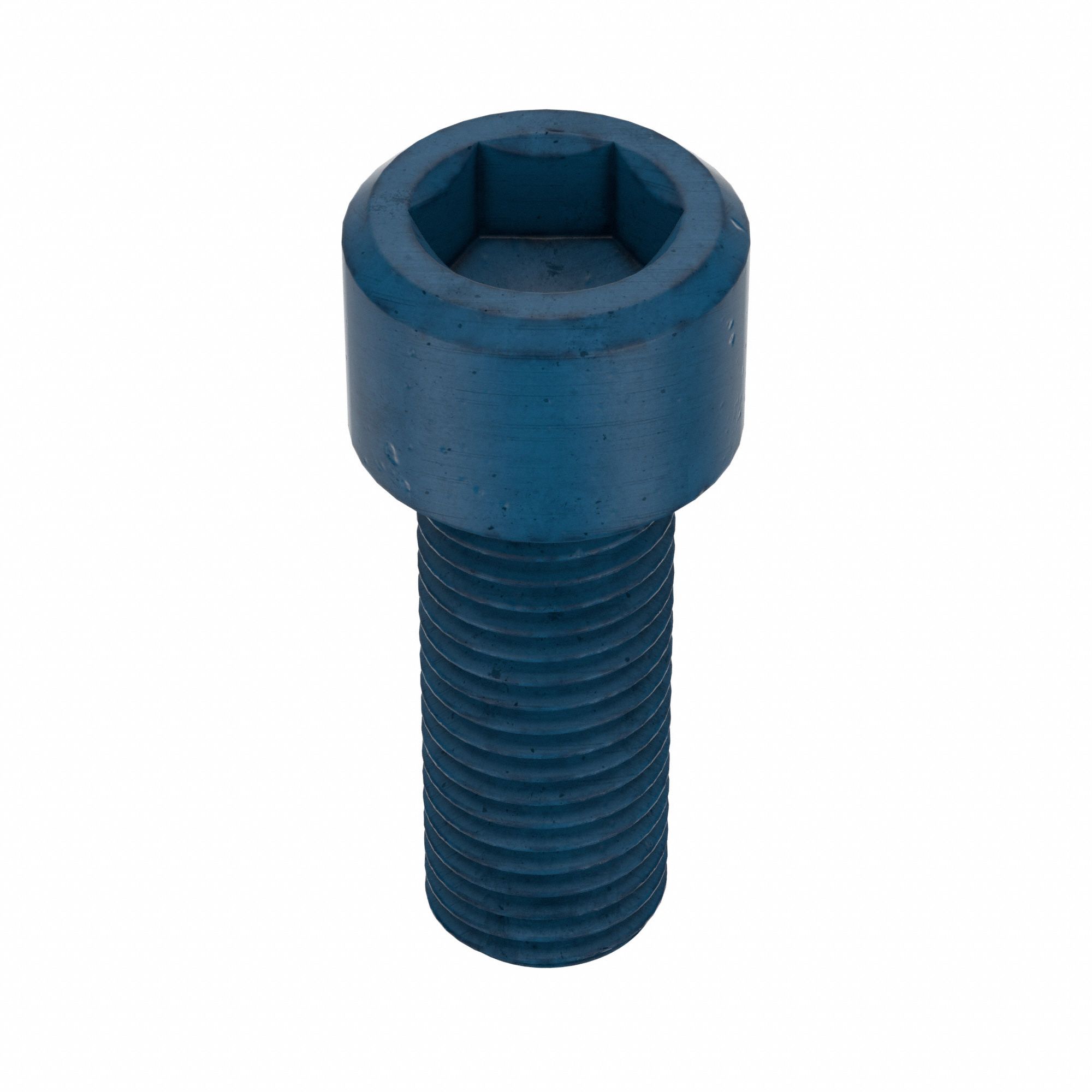 Socket Head Cap Screw: M16x2.00 Thread Size, 40 mm Lg, Std, Blue Phosphate, Alloy Steel, 5 PK