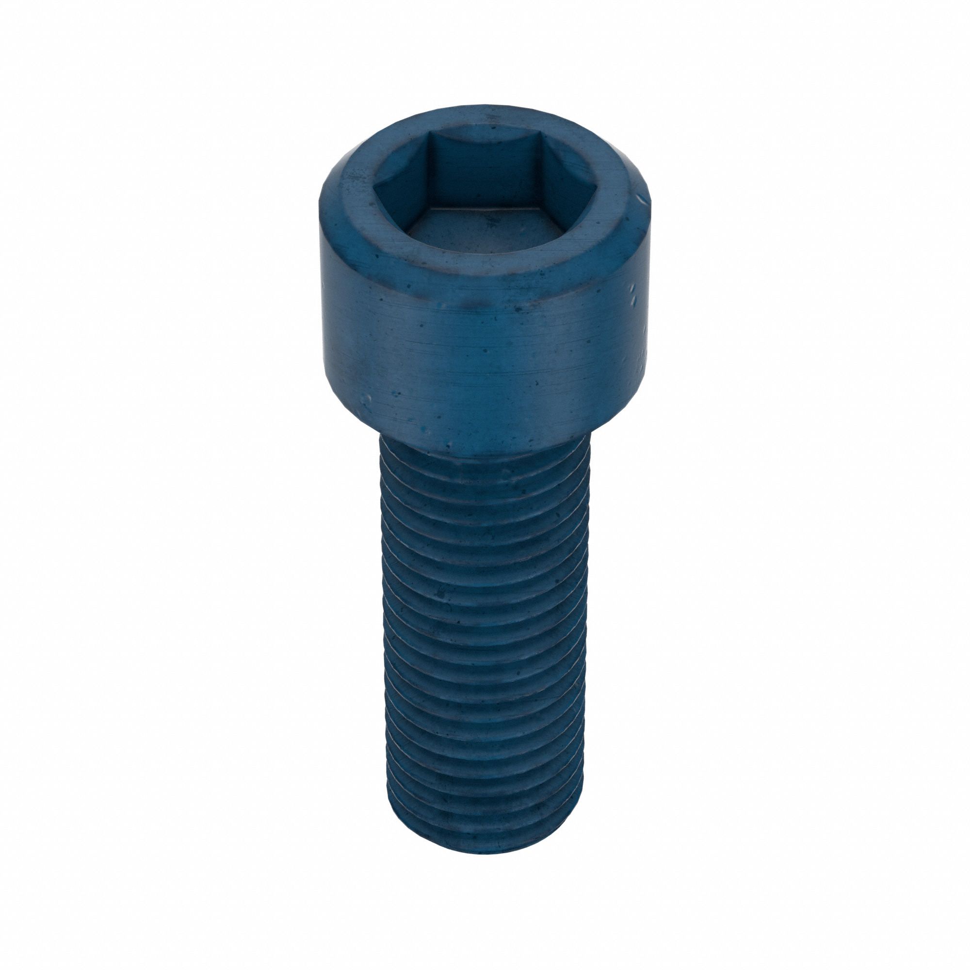 Socket Head Cap Screw: M16x2.00 Thread Size, 45 mm Lg, Std, Blue Phosphate, Alloy Steel, 5 PK