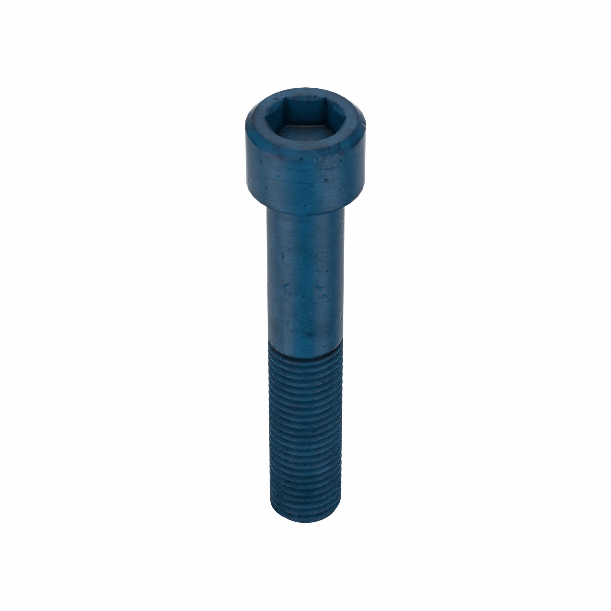 Socket Head Cap Screw: M16x2.00 Thread Size, 90 mm Lg, Std, Blue Phosphate, Alloy Steel, 5 PK