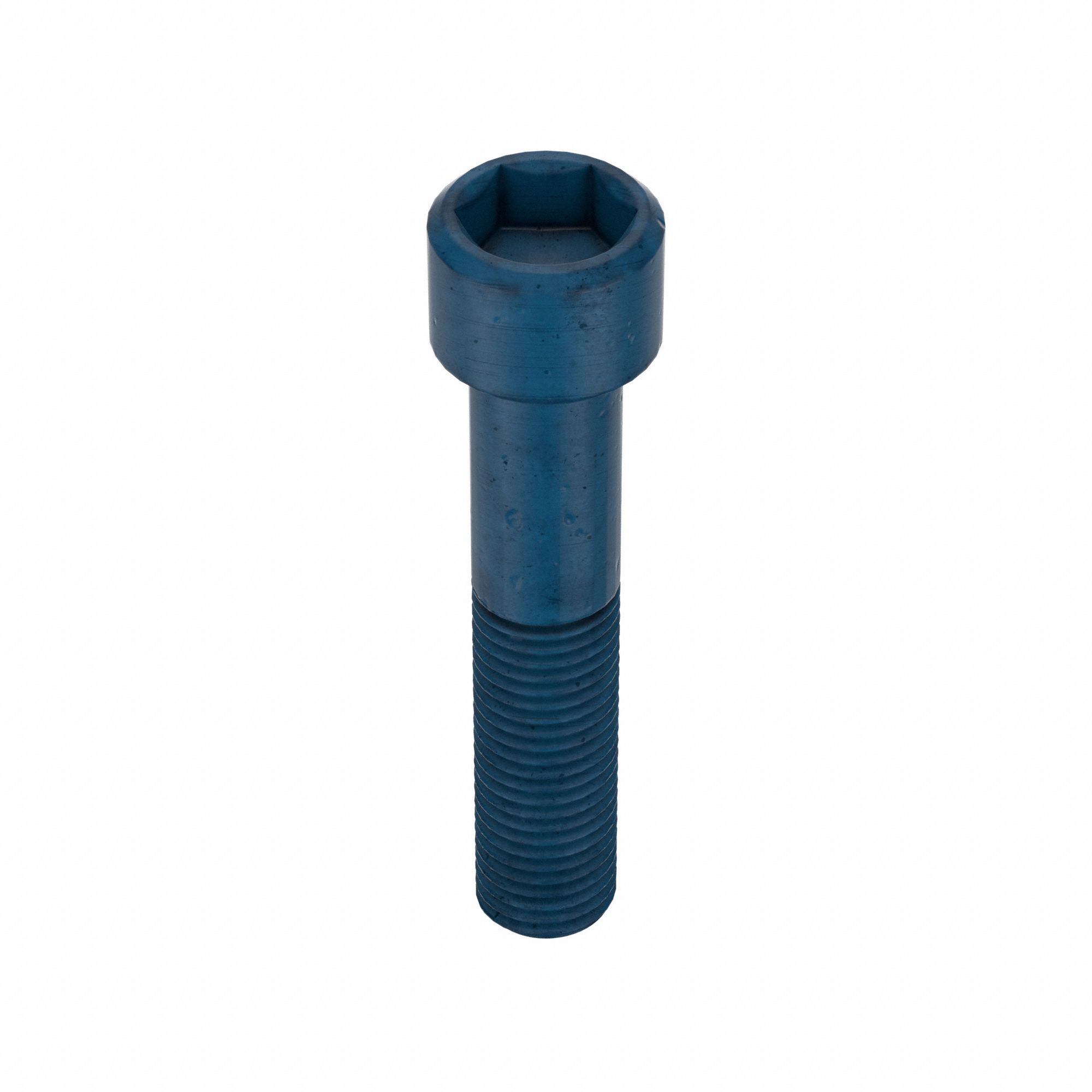 Socket Head Cap Screw: M20x2.50 Thread Size, 100 mm Lg, Std, Blue Phosphate, Alloy Steel, 5 PK
