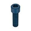 Cylindrical Socket Head Cap Screw, Steel Alloy Steel, Hex Socket, Metric Blue, Metric Coarse image