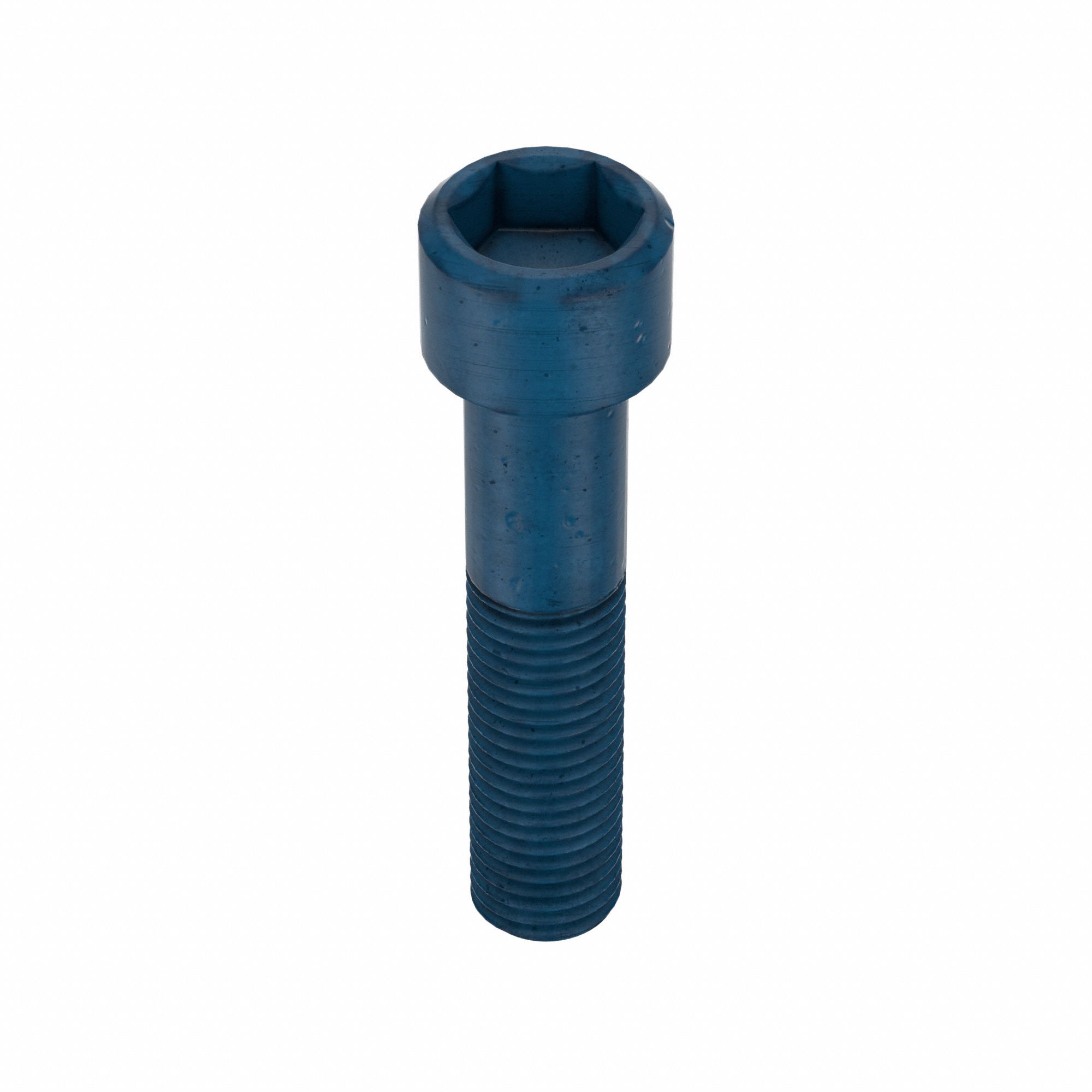 Socket Head Cap Screw: M24x3.00 Thread Size, 110 mm Lg, Std, Blue Phosphate, Alloy Steel, 5 PK