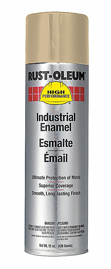 RUST-OLEUM High Performance Rust Preventative Spray Paint in Gloss Tan