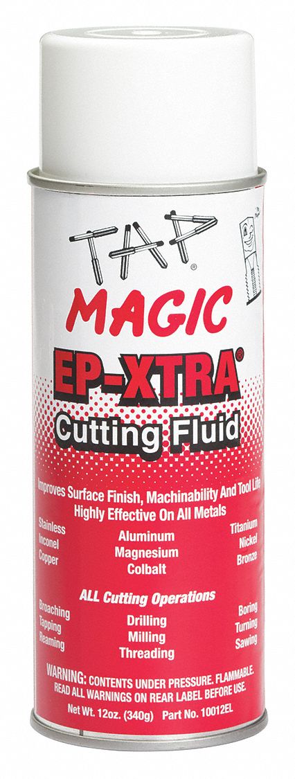 Cutting Fluid: EP-Xtra, 12 fl oz, Aerosol Can