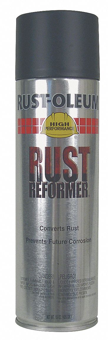 RUST-OLEUM, Rust Reformer, Black, Rust Converter - 6PEP3