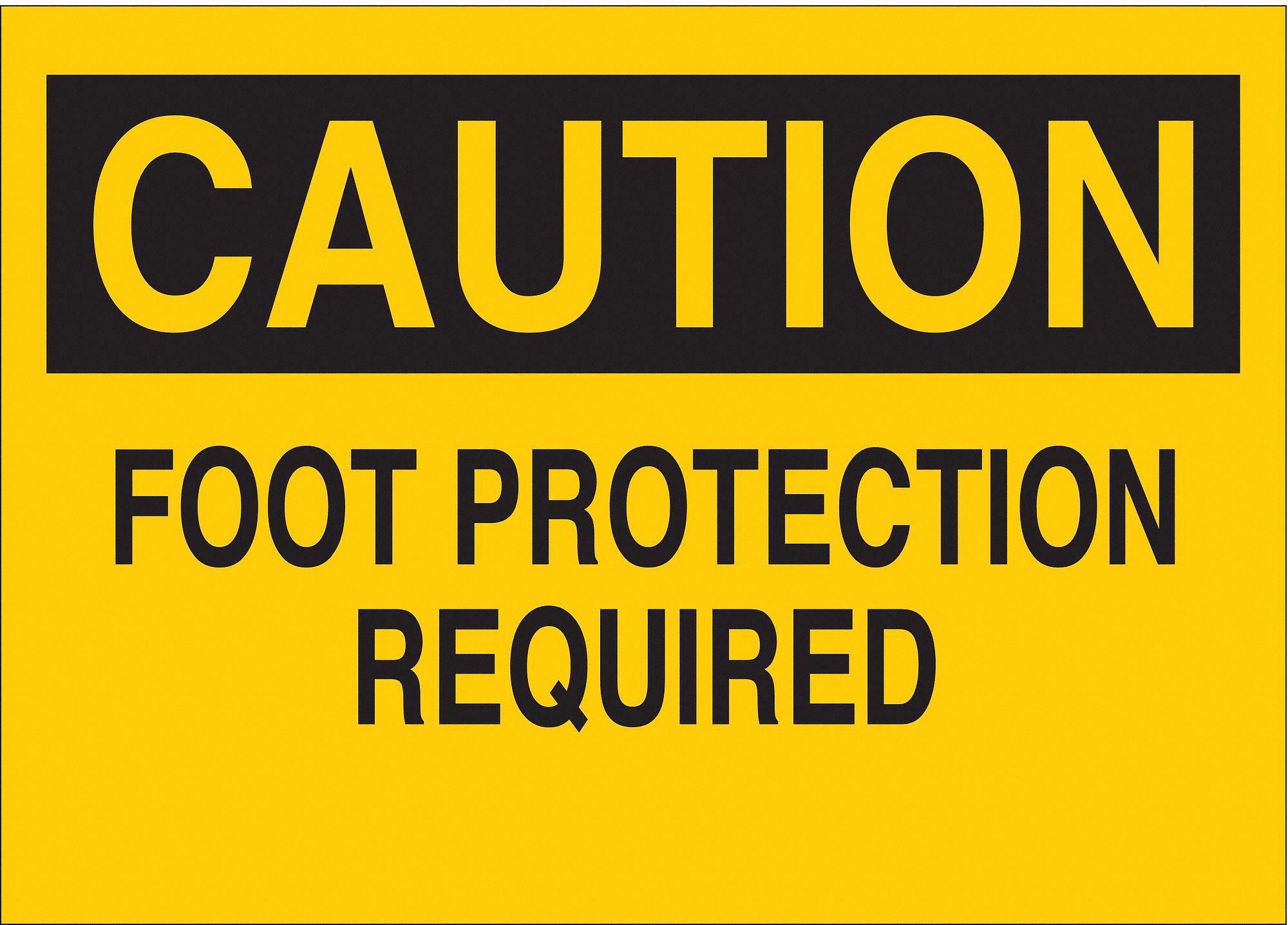 AFFICHE CAUTION 10X14