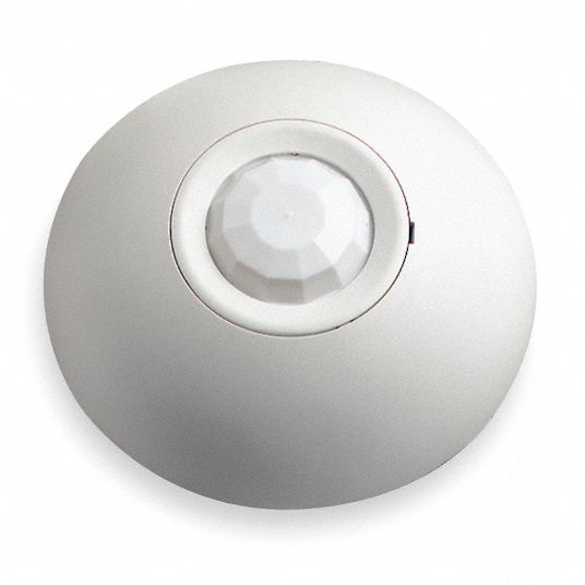 Ceiling Occupancy Sensor, 450 sq ft Passive Infrared, Office White ...