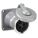 RECEPTACLE PIN + SLEEVE 100A 2P3W
