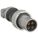 TYPE 4X PIN AND SLEEVE PLUG, 100 A, 250V DC/600V AC, STYLE 1 GROUNDING