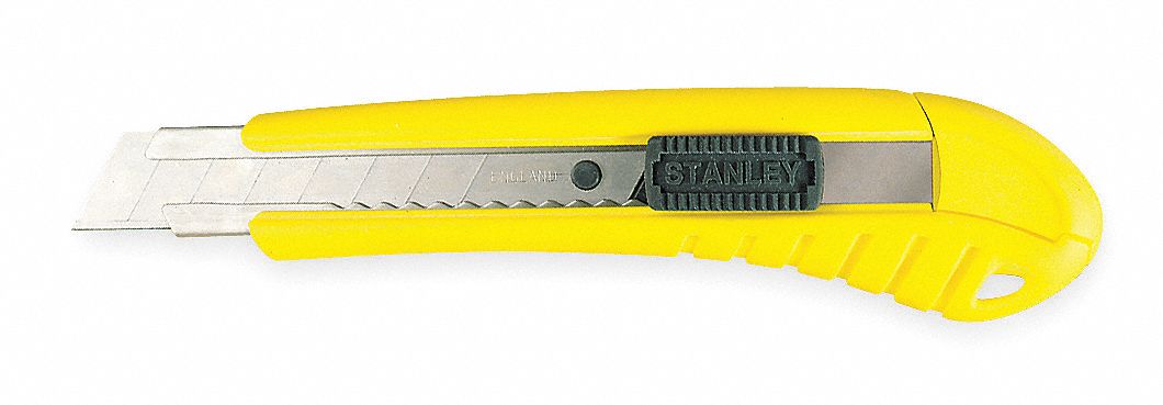 5HK78 - Snap-Off Knife 6 3/4 In Yellow