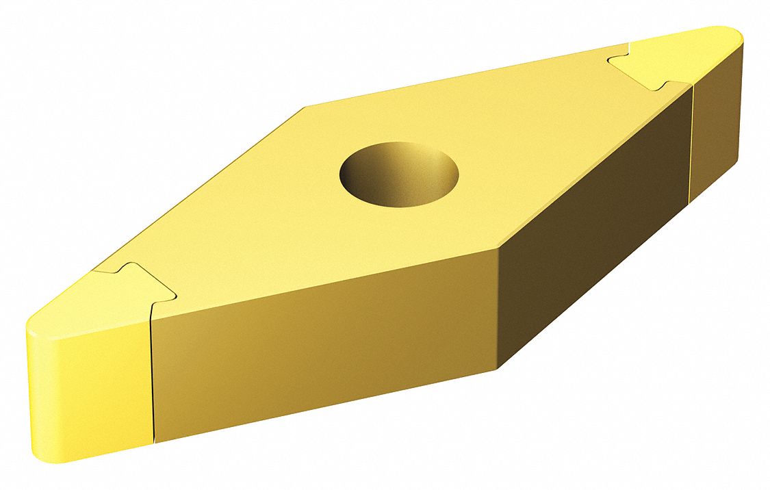 SANDVIK COROMANT, VNGA Insert, Neutral, Turning Insert 5HRG7