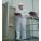 COVERALL,WHITE,SZ XL
