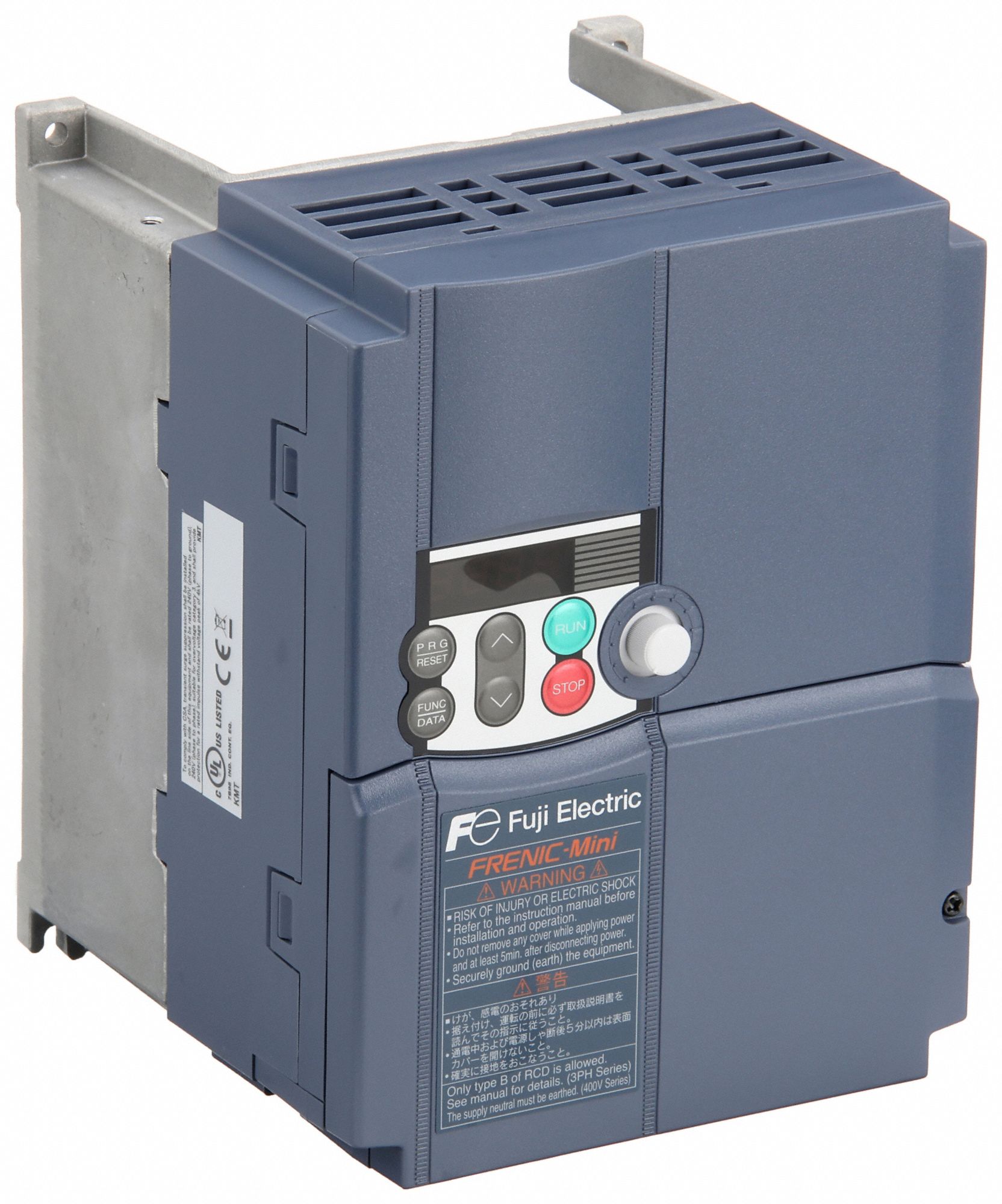 FUJI ELECTRIC Variable Frequency Drive: 230V AC, 3 hp Max Output Power, 12  A Max Output Current