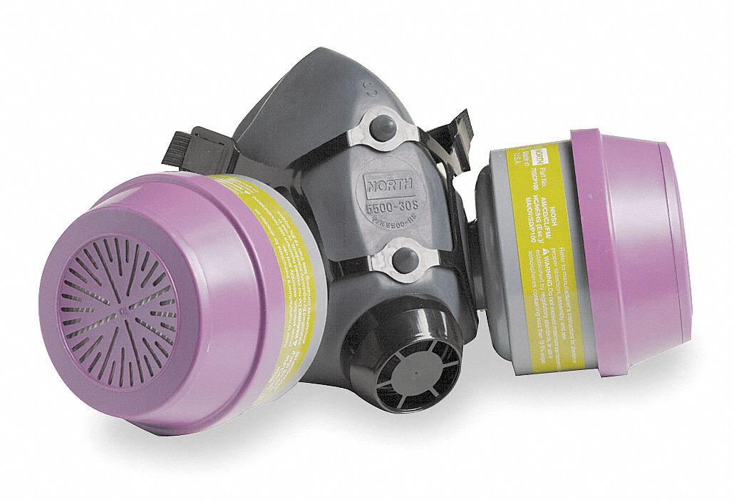 Half Mask Respirator Kit, 7700 Series Series, S, Cartridges Included Yes Grainger
