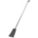 SCRAPER, SPRING STEEL BLADE, STEEL HANDLE/VINYL GRIP, STIFF, BENT BLADE