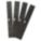 REPLACEMENT SCRAPER BLADE, CARBON STEEL, 1 9/16 IN L X 4 IN W X 25/32 IN H