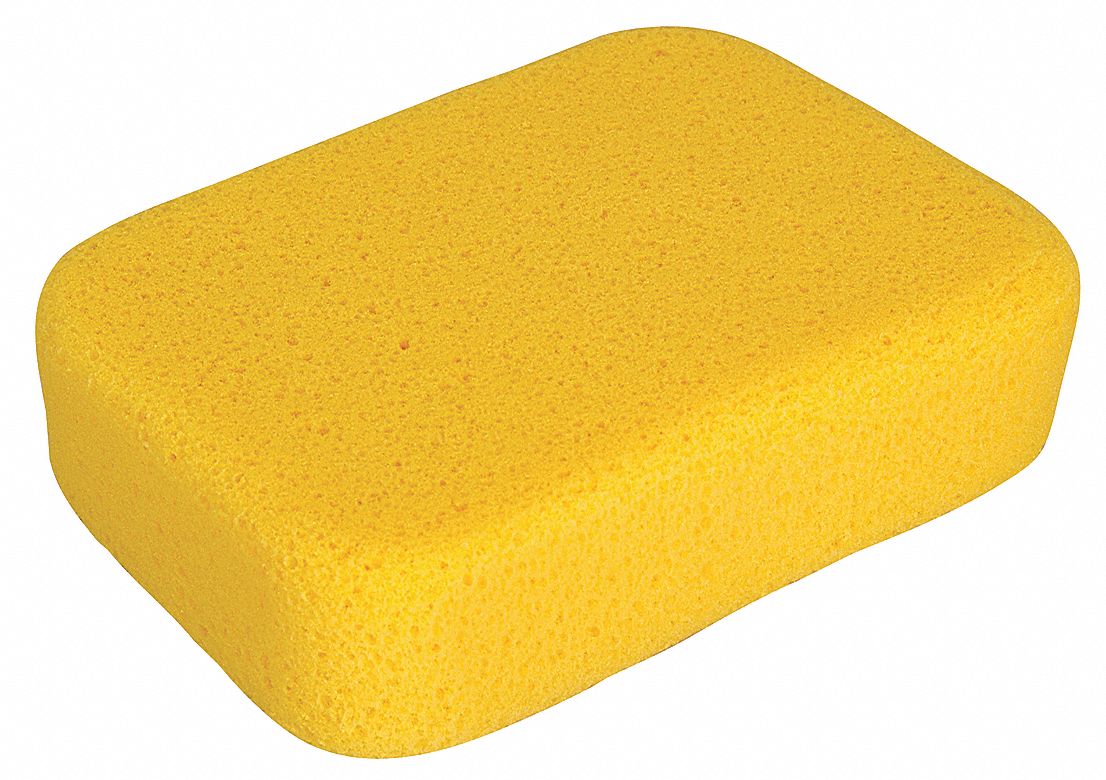 SCRUBBING SPONGE,7 1/2X5 1/4X2 IN,P