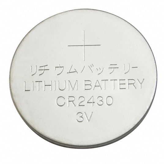 eiwit toonhoogte Rationeel 2430 Battery Size, Lithium, Coin Cell Battery - 5HXG8|5HXG8 - Grainger