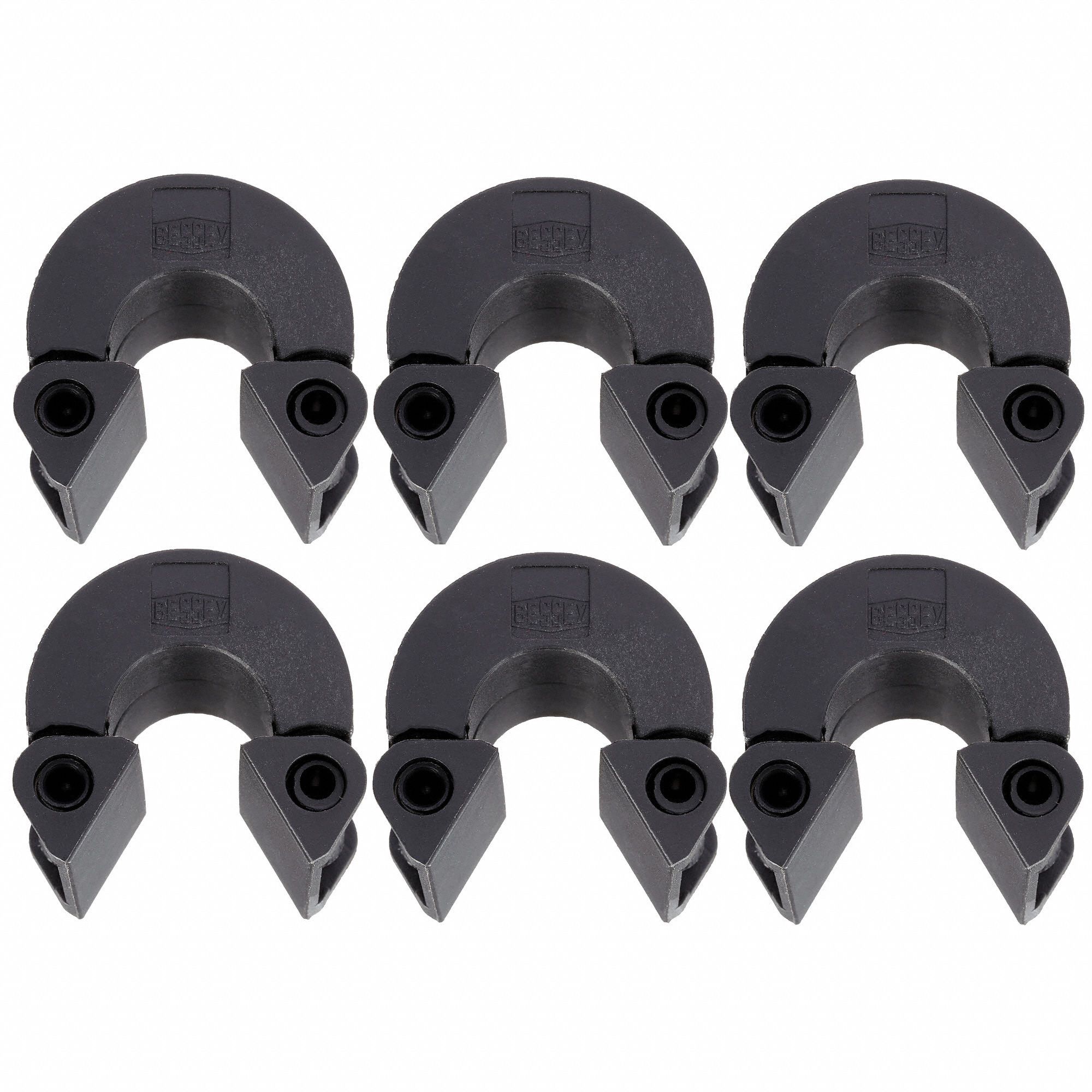 BESSEY Replacement Strap Clamp Corner Clips, Pkg. 6 6 PK 5HXR1VAC6