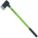 AXE,FLAT HEAD,LIME FIBERGLASS,36 IN