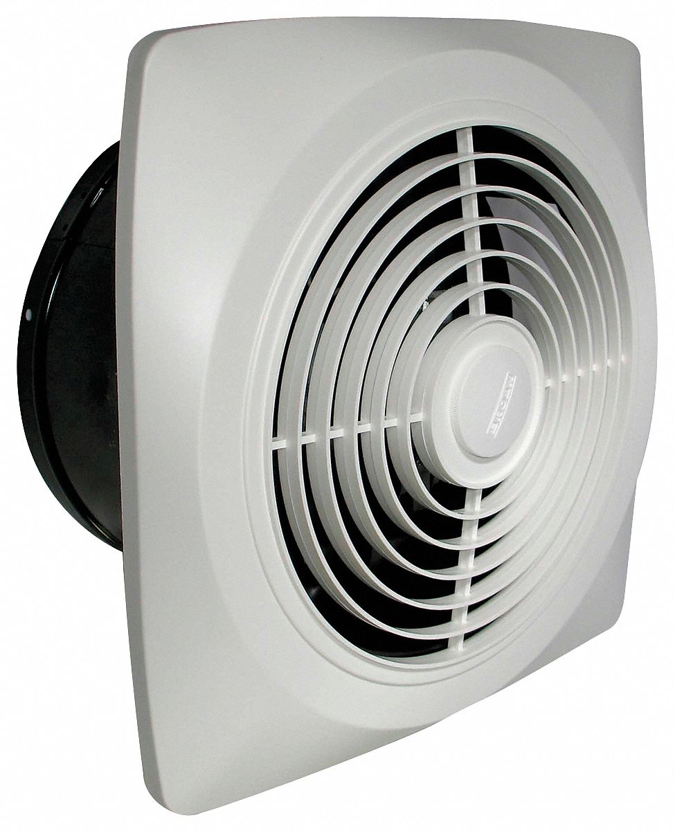 Exhaust Fan, Ceiling, Steel, 7 Housing Length (In.), 8-1/4 Housing ...