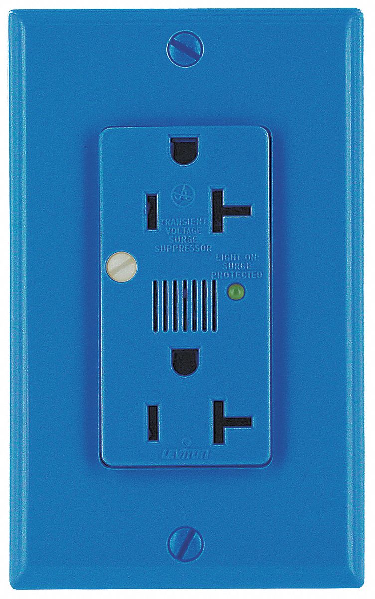 LEVITON, Decorator Duplex, 5-20R, Receptacle - 792TY3|7380-B - Grainger