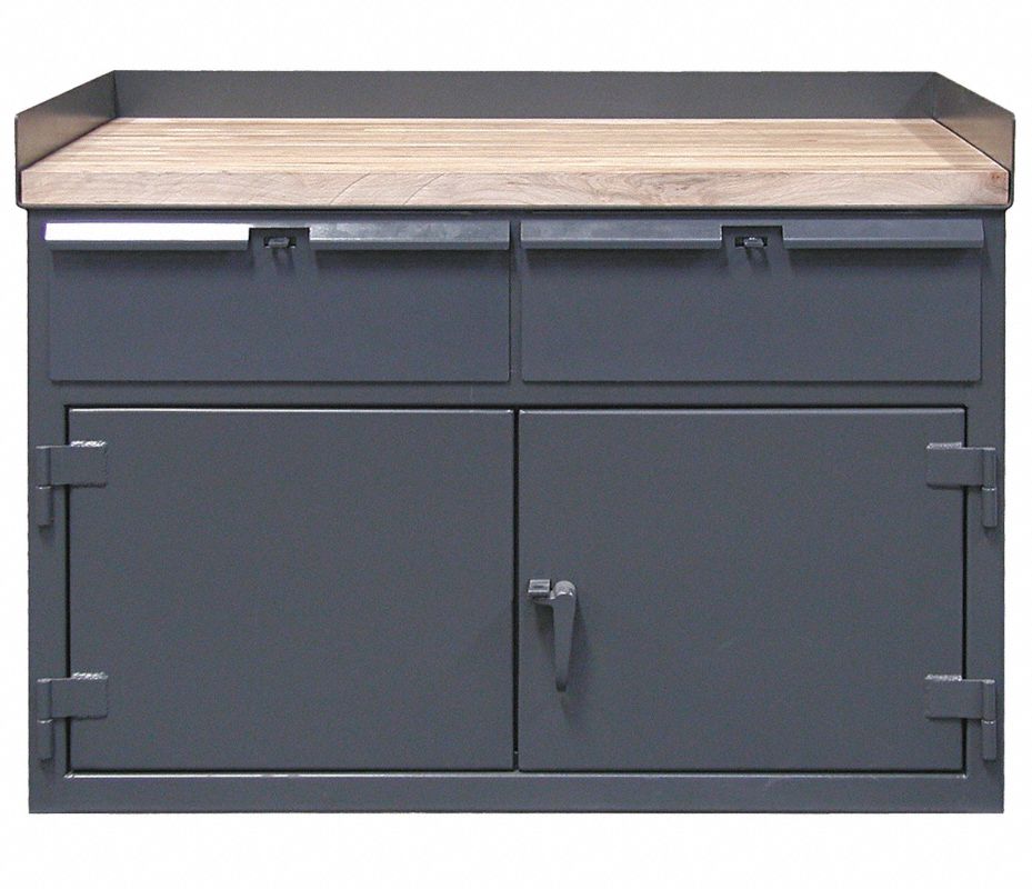 STRONG HOLD Banco de Trabajo con Gabinete - Bancos con Gabinetes