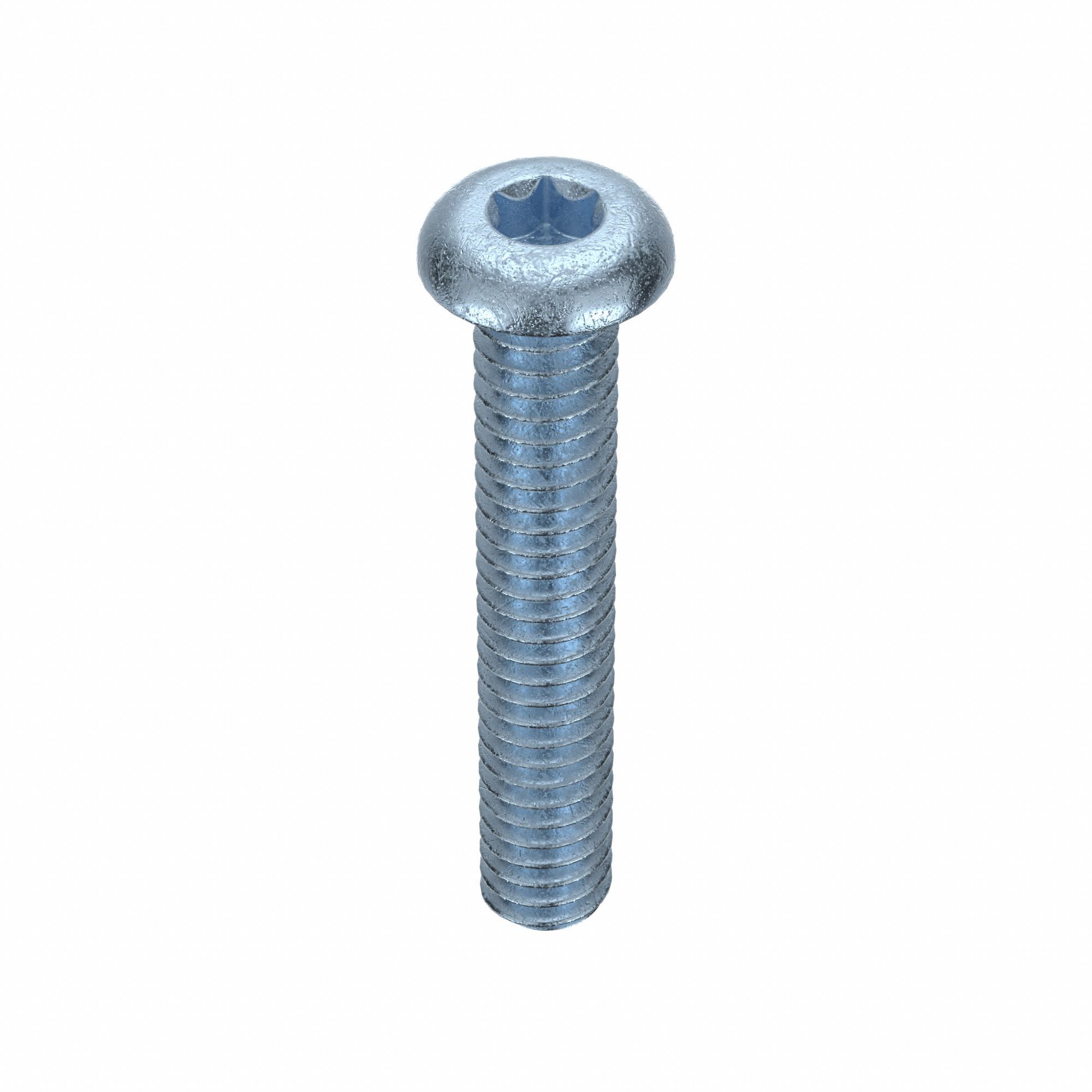 MS, 1/4"-20, Zinc Plated, 1 1/4"L, 50PK