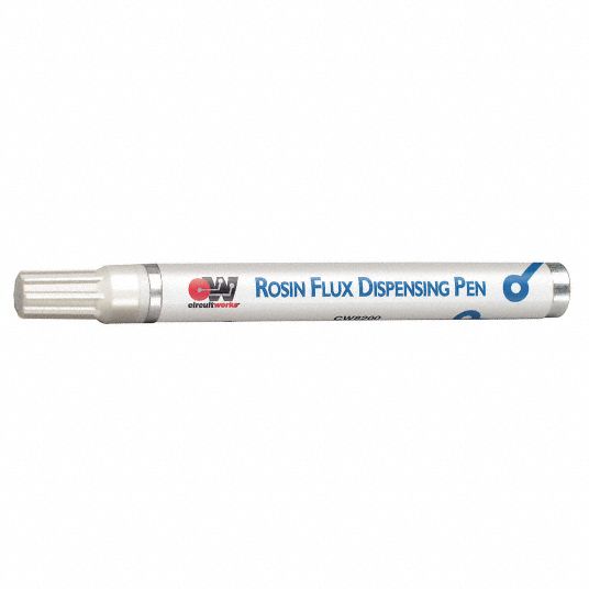 CHEMTRONICS Rosin Flux Dispensing Pen, 9 G 5JC03CW8200 Grainger