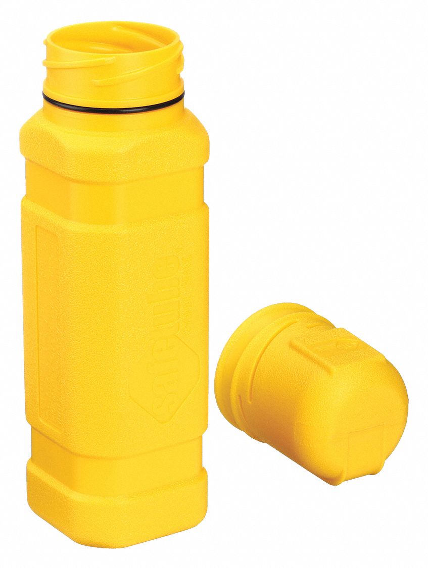 SAFETUBE ELECTRODE STORAGE CONTAINER, 14 IN MAX L, YELLOW