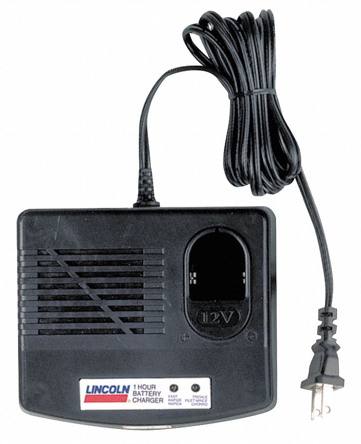 LINCOLN, For Use With Model 1201 12Volt NiCad battery/Powerluber
