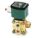 SOLENOID VALVE: 4-WAY, ⅜ IN PIPE, 120V AC, WATERTIGHT WITH OUT JUNCTION BOX, BRASS BODY