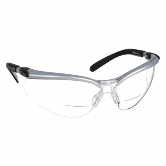 3m Anti Fog Anti Static No Foam Lining Bifocal Safety Reading Glasses 5jdw9 11458 00000 20