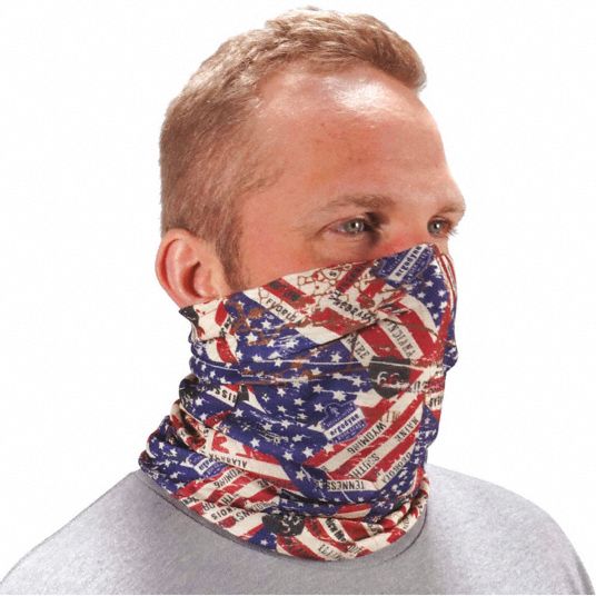 CHILL-ITS BY ERGODYNE, Neck Wrap, Red/White/Blue, Neck Wrap - 5JDY7 ...