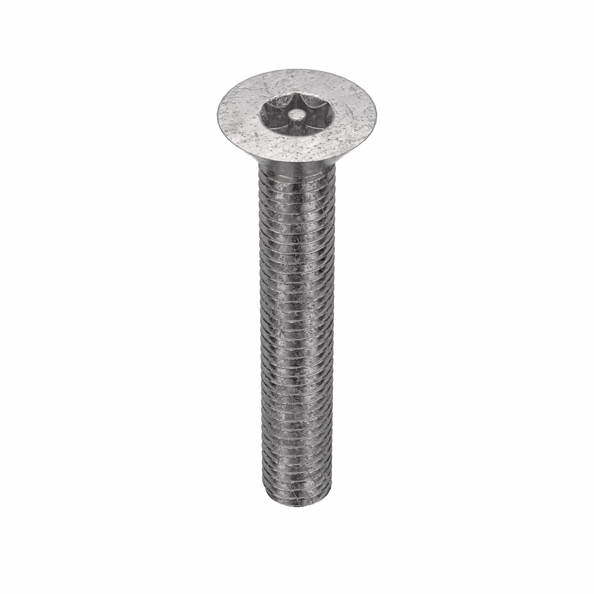 VIS INVIOLABLE,NO10-32,1¼PO LO,INOX 18-8,BRUT,PLATE,10PQ