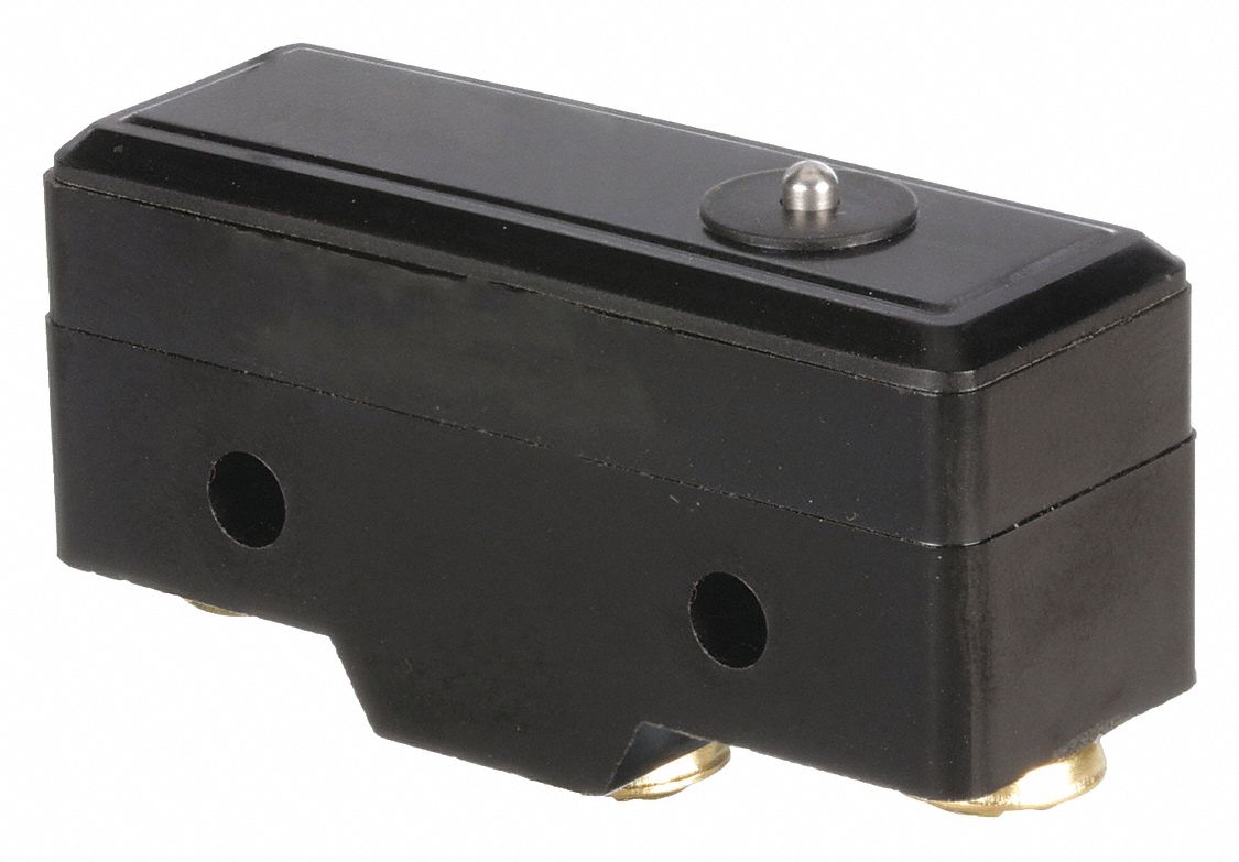 Snap Action Switch: Pin Plunger Actuator, SPDT, Screw