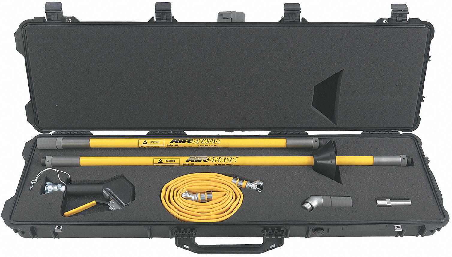 Air Excavation Tool Kit: 4 ft Barrel Lg, 3/4 in NPT Female, 1.8 cfm Soil Excavation Rate