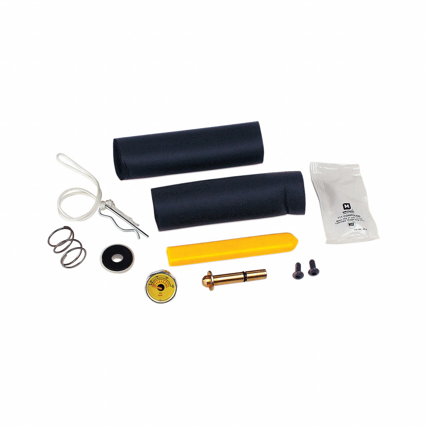 Air Gun Handle Repair Kit: Rubber, Compatible with HT117, Compatible with 42FL40, HT150-1