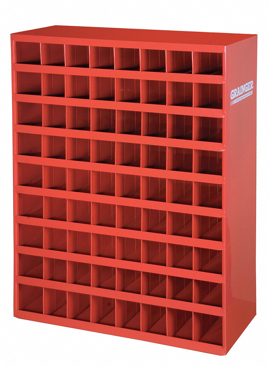 Bin and Shelf Cabinet,134 Bins Durham HDC48-134-3S95