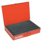 DRAWER,6 COMPARTMENTS,RED