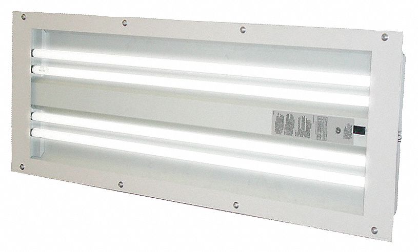 5JEY3 - T5 Spray Booth Light Fixture 4 Tube