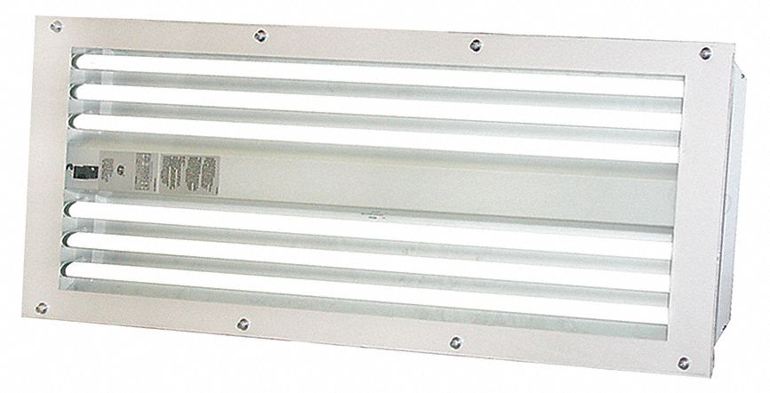 5JEY4 - T5 Spray Booth Light Fixture 6 Tube