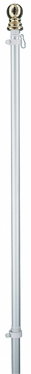 Annin Flagmakers 162 Annin Flagmakers Flag Pole Aluminum 3 X 5 Ft Max 