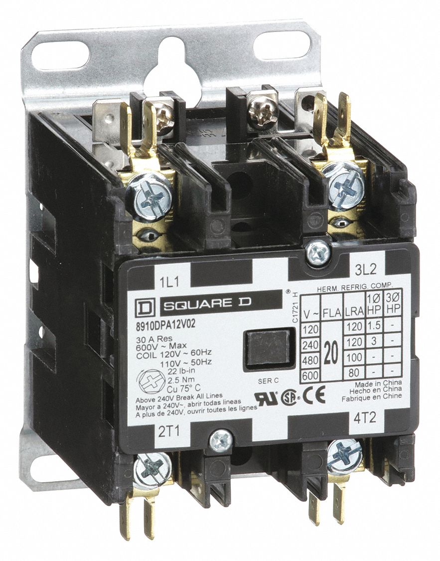 240v Contactor 120v Coil Wiring Diagram - Wiring Diagram and Schematic