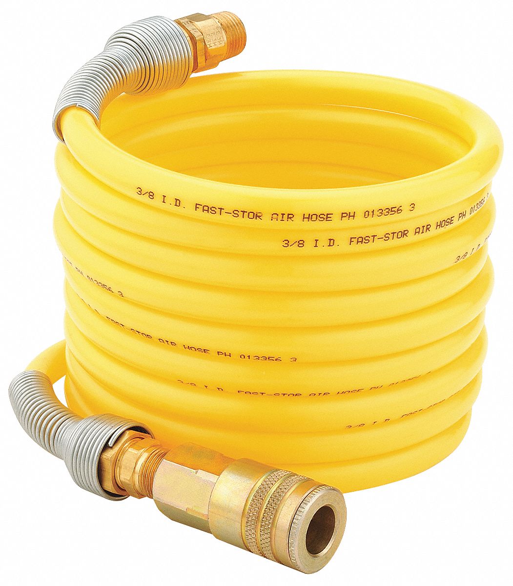 Air Supply Hose with Fittings,  12 Ft.