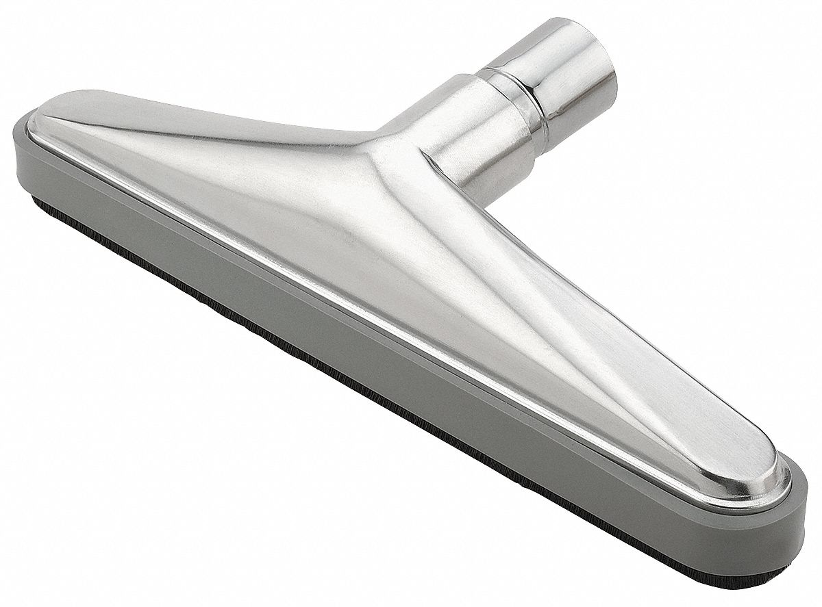 FLOOR TOOLS AND NOZZLES, METAL, FOR 1½ IN HOSE DIAMETER, 14 IN L, 5½ IN W, 5 IN D