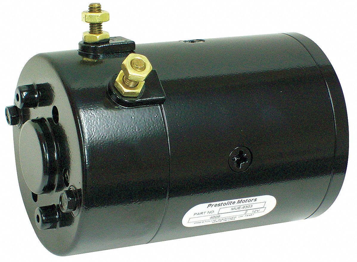 DC Wound Field Motor: 1 3/5 HP, 2,800 Nameplate RPM, CWSE, 6 5/16 in Overall Lg